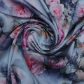 Pink And Peach Rose Allover Digital Printed Fabric - Japan Satin – js 0 ta6801p1 110 pink and peach rose allover digital printed fabric japan satin 1