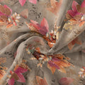 Violet Leaves Bunch Digital Printed Fabric – js 0 ta7307p4 110 violet leaves bunch digital printed fabric 3