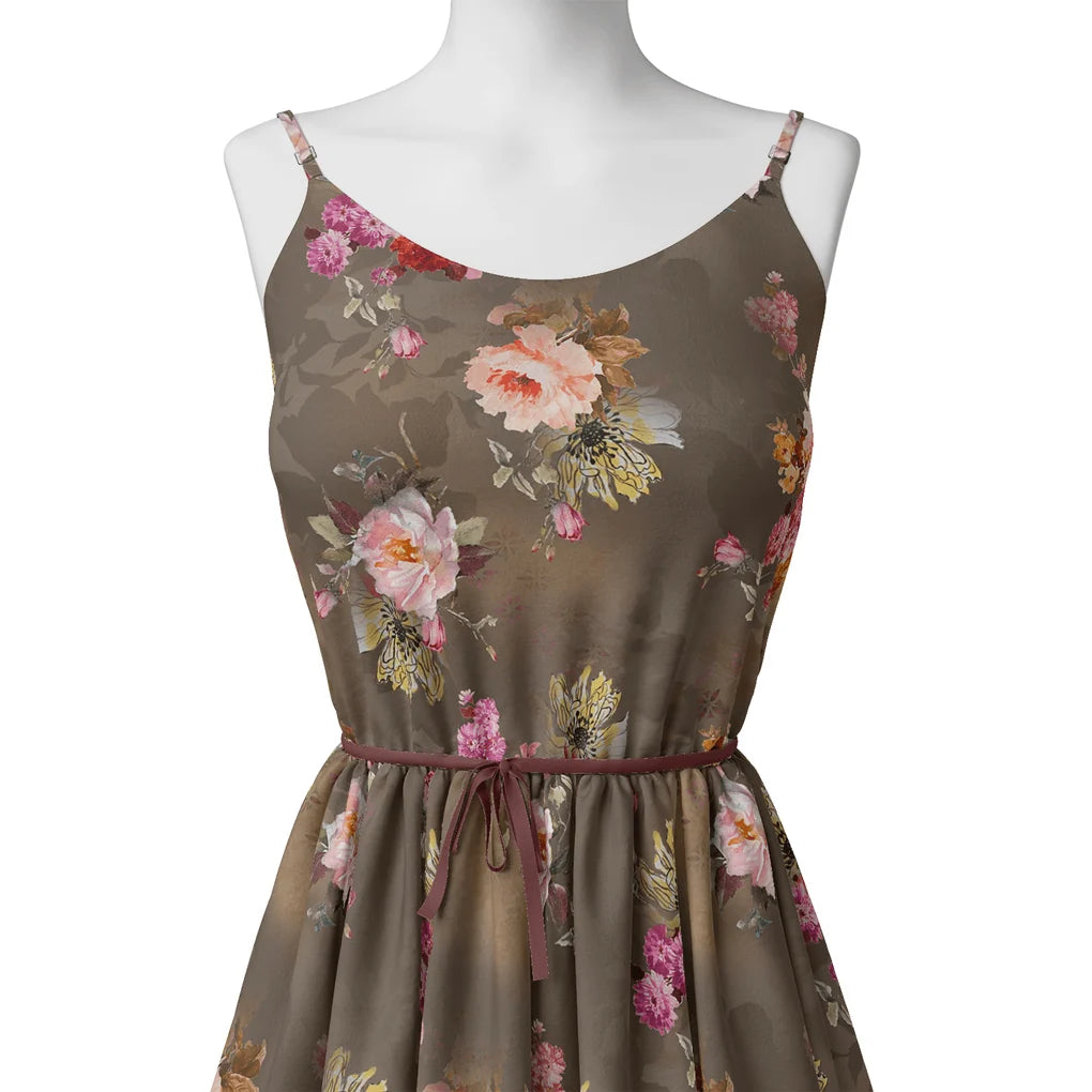 Morden Peony Watercolour Art Digital Printed Fabric – js 0 ta7309p1 110 morden peony watercolour art digital printed fabric 2