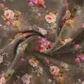 Morden Peony Watercolour Art Digital Printed Fabric - Japan Satin – js 0 ta7309p1 110 morden peony watercolour art digital printed fabric japan satin 1