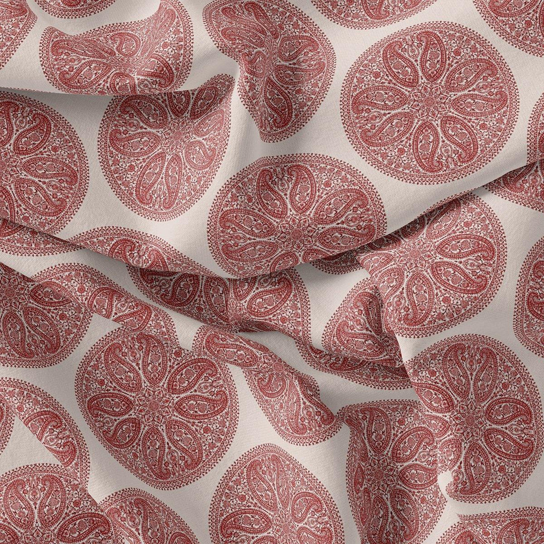 Oriental Paisley Patterns Digital Printed Fabric - FAB VOGUE Studio®