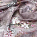 Beautiful Brown Floral Digital Printed Kota Doria Fabric – kd 0 0ta060200 111 beautiful brown floral digital printed kota doria fabric 4