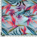 Large Leaves Digital Printed Kota Doria Fabric – kd 0 0ta06458050big 111 large leaves digital printed kota doria fabric 4