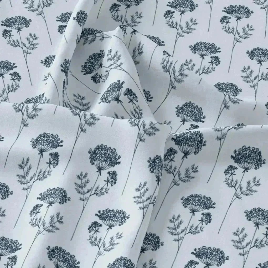 Winter Icy Flower Digital Printed Fabric  - Kota Doria – kd 0 ma0126 110 winter icy flower digital printed fabric kota doria 3