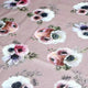 Beautiful Floral Over Brown Digital Printed Kota Doria Fabric – kd 0 ta015703 111 beautiful floral over brown digital printed kota doria fabric 1