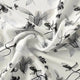 Black Floating Flowers Digital Printed Fabric - Kota Doria – kd 0 ta06256 110 black floating flowers digital printed fabric kota doria 1