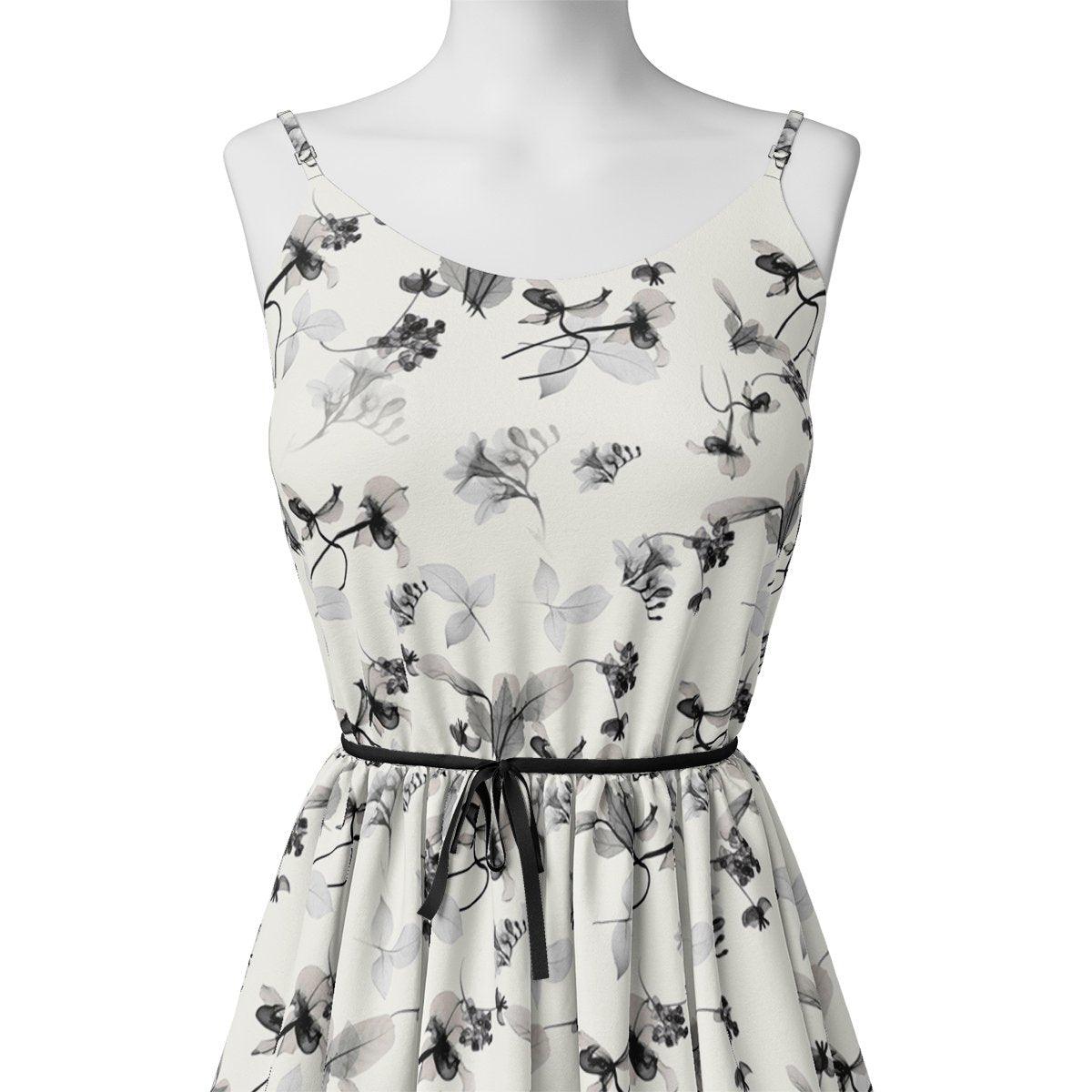 Black Floating Flowers Digital Printed Fabric - Kota Doria – kd 0 ta06256 110 black floating flowers digital printed fabric kota doria 2