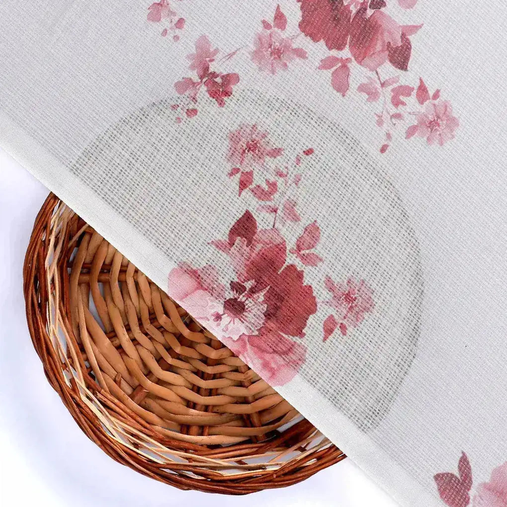 Maroon Flower Bunch Digital Printed Fabric - Kota Doria – kd 0 ta06839p3 110 maroon flower bunch digital printed fabric kota doria 2