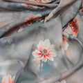 Dusty Flower Digital Printed Kora Silk Fabric – ks 0 0ta060232 111 dusty flower digital printed kora silk fabric 3