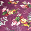 Purple Flower Digital Printed Kora Silk Fabric – ks 0 0ta061811 111 purple flower digital printed kora silk fabric 3