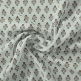 Seamless Indian Mughal Motif Flower Digital Printed Fabric - Kora Silk – ks 0 ma0120 110 seamless indian mughal motif flower digital printed fabric kora silk 1