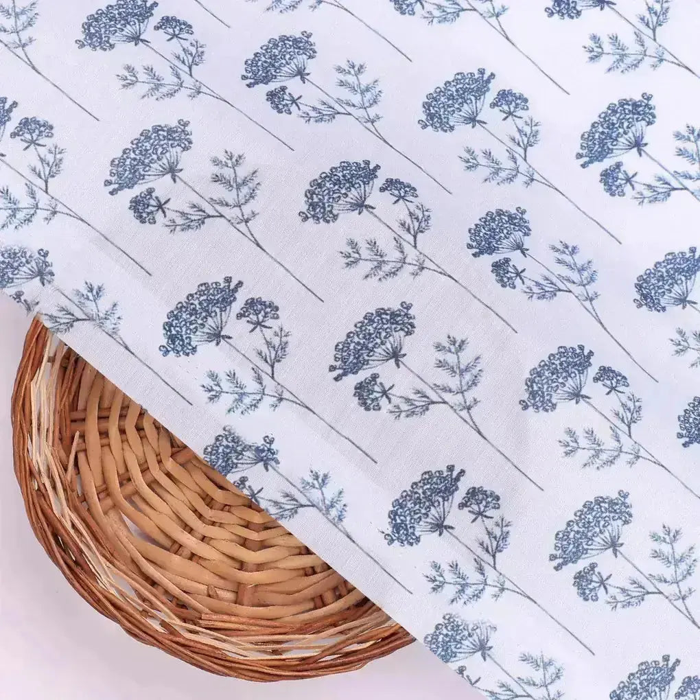 Winter Icy Flower Digital Printed Fabric  - Kora Silk – ks 0 ma0126 110 winter icy flower digital printed fabric kora silk 2