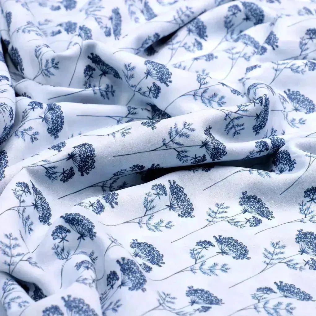 Winter Icy Flower Digital Printed Fabric  - Kora Silk – ks 0 ma0126 110 winter icy flower digital printed fabric kora silk 3