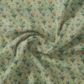 Beautiful Green Seamless Motif Flower Digital Printed Fabric - Kora Silk – ks 0 ma0128 110 beautiful green seamless motif flower digital printed fabric kora silk 1