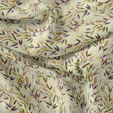 Painted Leaves Allover Digital Printed Fabric  - Kora Silk – ks 0 ma013670 110 painted leaves allover digital printed fabric kora silk 1