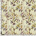 Painted Leaves Allover Digital Printed Fabric  - Kora Silk – ks 0 ma013670 110 painted leaves allover digital printed fabric kora silk 4