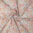 Beautiful Ditsy Gold Sand With Pot Pourri Colour Digital Printed Fabric - Kora Silk – ks 0 ma017741 110 beautiful ditsy gold sand with pot pourri colour digital printed fabric kora silk 1