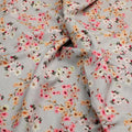Beautiful Ditsy Gold Sand With Pot Pourri Colour Digital Printed Fabric - Kora Silk – ks 0 ma017741 110 beautiful ditsy gold sand with pot pourri colour digital printed fabric kora silk 3