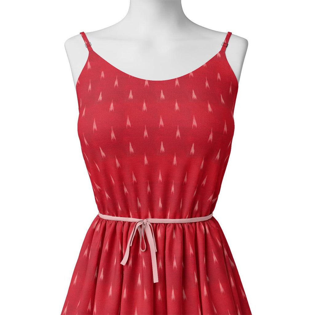 Red Polka Motif Digital Printed Fabric - Kora Silk – ks 0 ma02270 110 red polka motif digital printed fabric kora silk 2