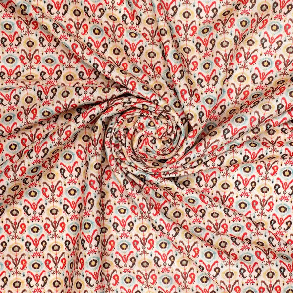 Antique Turkish Diamonds Digital Printed Fabric - Kora Silk – ks 0 ma0269 110 antique turkish diamonds digital printed fabric kora silk 2 - alternate view
