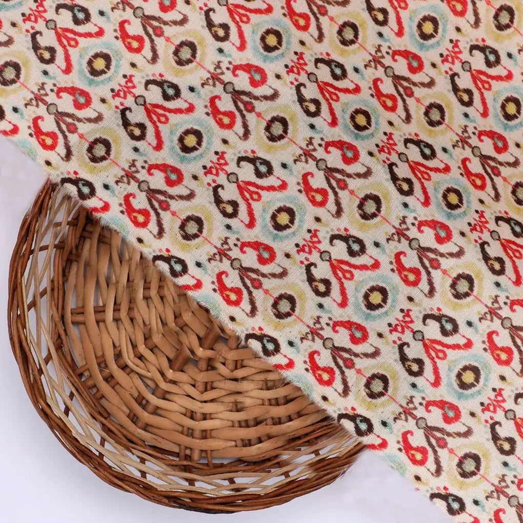 Antique Turkish Diamonds Digital Printed Fabric - Kora Silk – ks 0 ma0269 110 antique turkish diamonds digital printed fabric kora silk 3