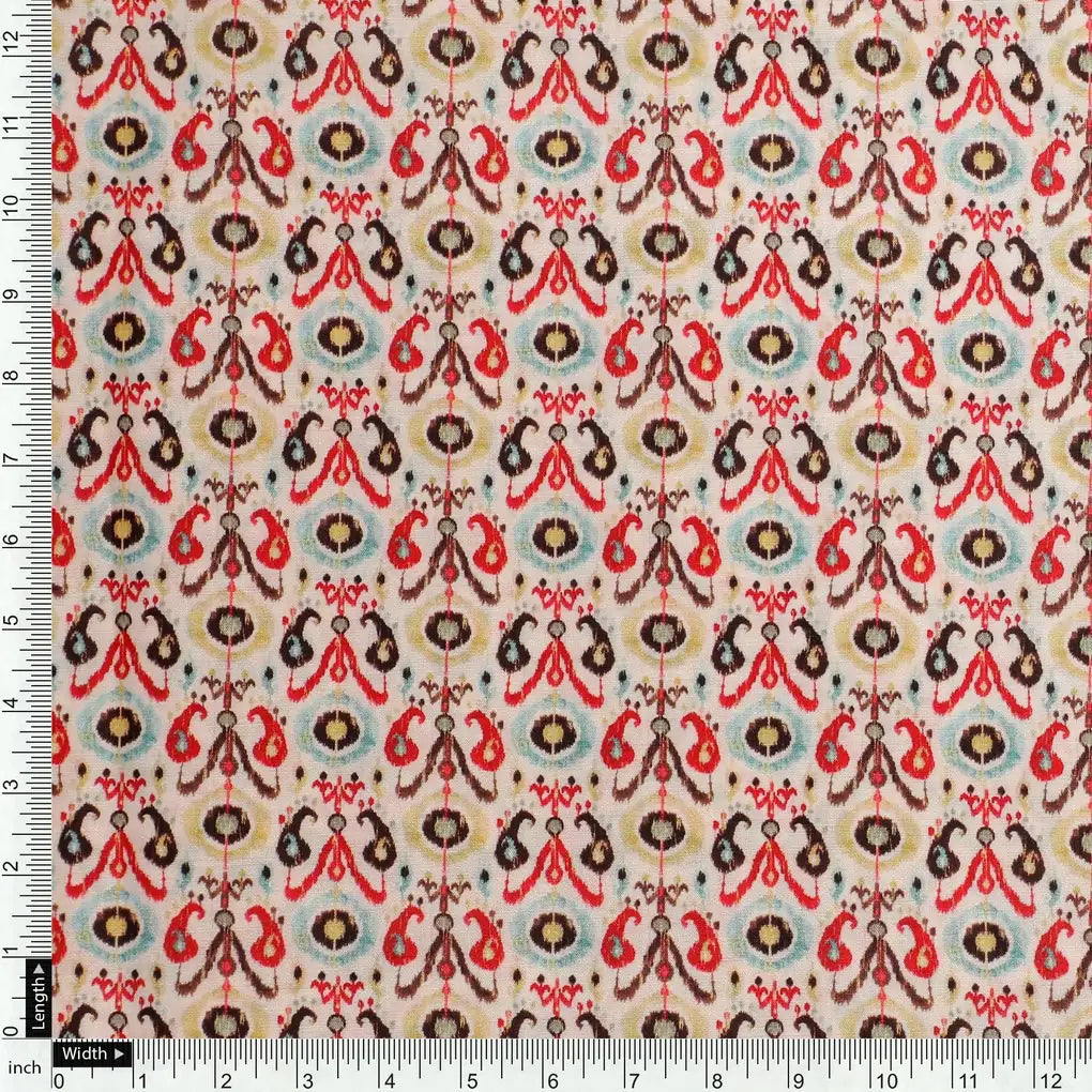 Antique Turkish Diamonds Digital Printed Fabric - Kora Silk – ks 0 ma0269 110 antique turkish diamonds digital printed fabric kora silk 4