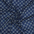 Stylized Mepal Leaf Motif Digital Printed Fabric - Kora Silk – ks 0 ma02999 110 stylized mepal leaf motif digital printed fabric kora silk 1