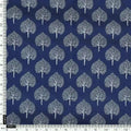 Stylized Mepal Leaf Motif Digital Printed Fabric - Kora Silk – ks 0 ma02999 110 stylized mepal leaf motif digital printed fabric kora silk 4