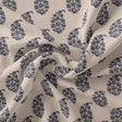 Block Print Motif Digital Printed Fabric - Kora Silk – ks 0 ma03105p4 110 block print motif digital printed fabric kora silk 1