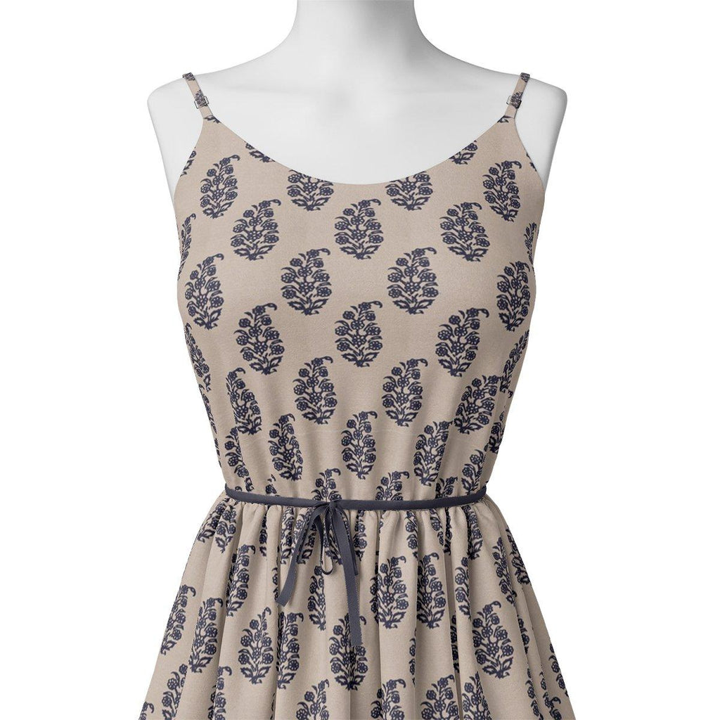 Block Print Motif Digital Printed Fabric - Kora Silk – ks 0 ma03105p4 110 block print motif digital printed fabric kora silk 2