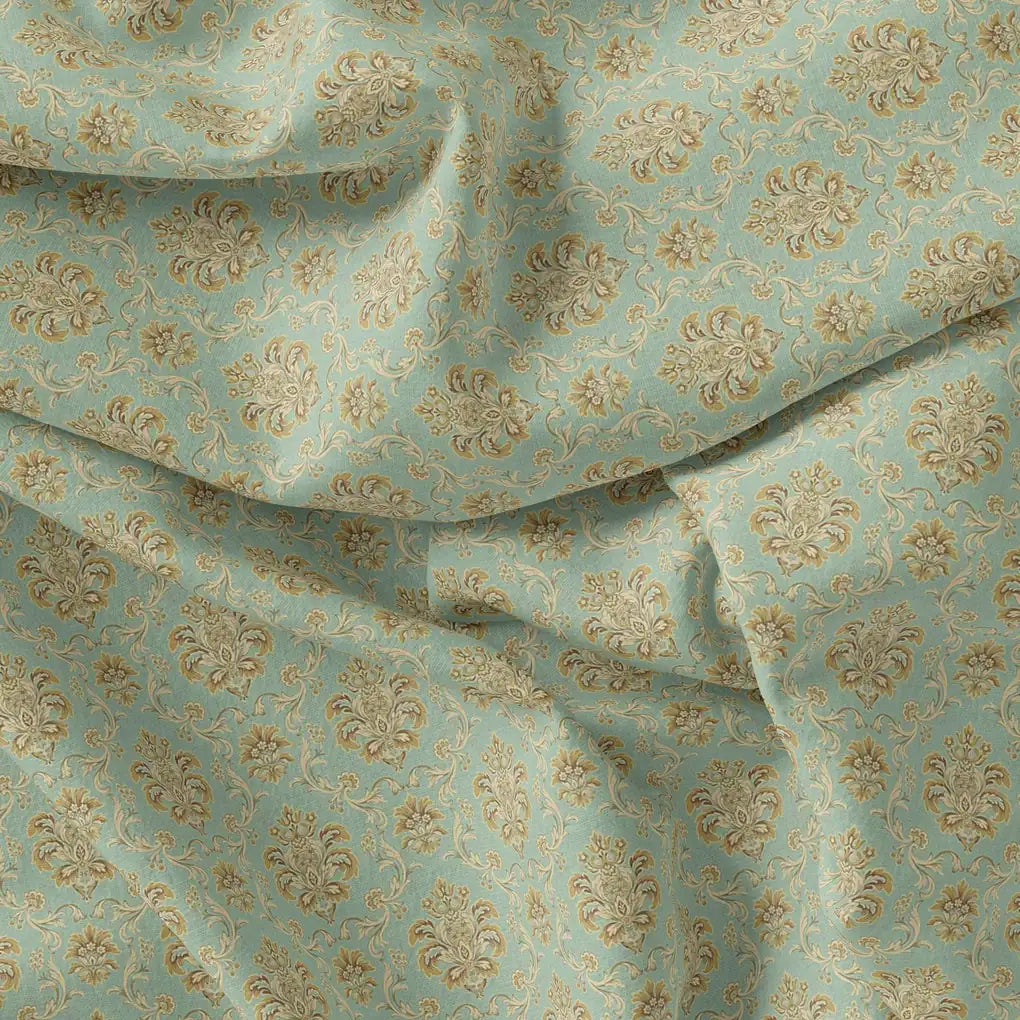 Beautiful Golden Fleur De Lis Pattern Digital Printed Fabric - Kora Silk – ks 0 ma0584 110 beautiful golden fleur de lis pattern digital printed fabric kora silk 3