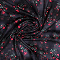 Red Flower over Black Base Difgital Printed Fabric – ks 0 ma06441 110 red flower over black base difgital printed fabric 1