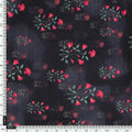 Red Flower over Black Base Difgital Printed Fabric – ks 0 ma06441 110 red flower over black base difgital printed fabric 4