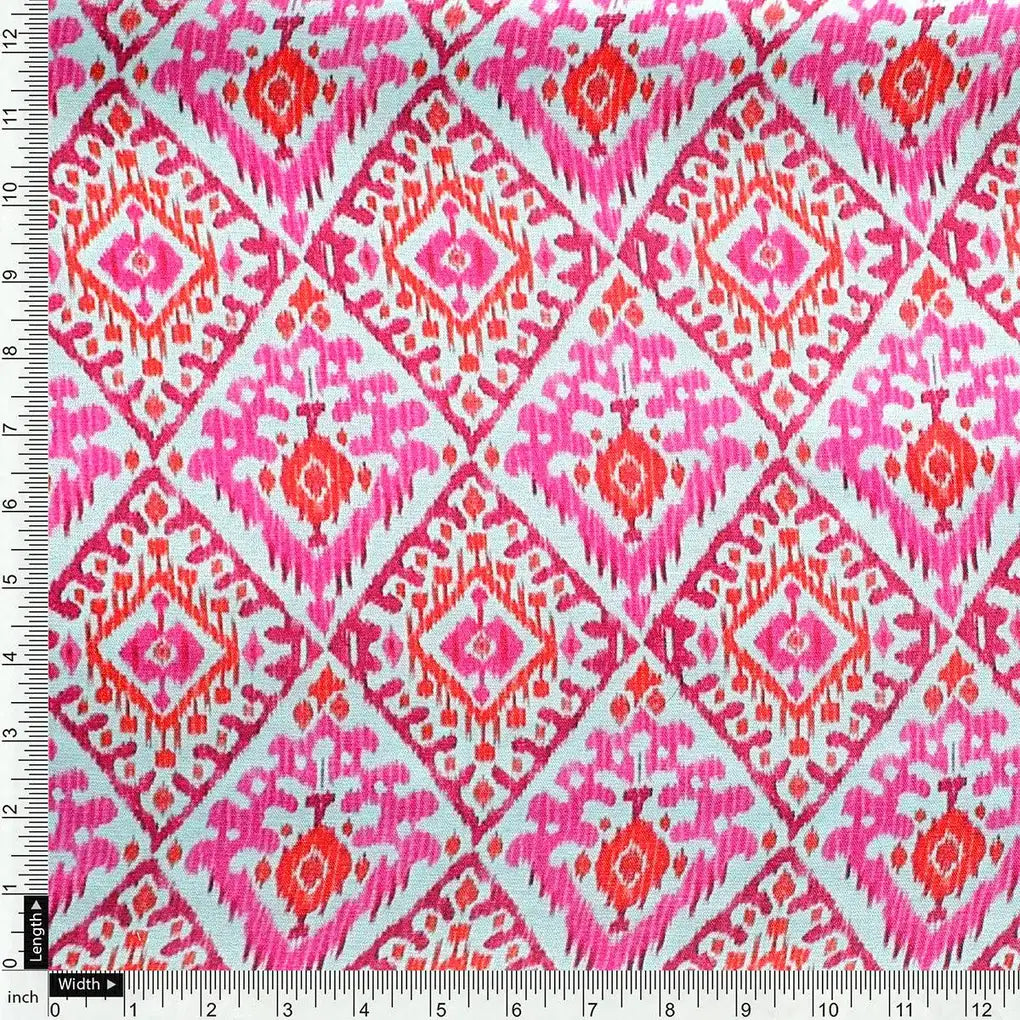 Hand Painted Argyle Pattern Digital Printed Fabric - Kora Silk – ks 0 ma0708 110 hand painted argyle pattern digital printed fabric kora silk 4