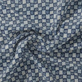 Classic Round With Checks Digital Printed Fabric - Kora Silk – ks 0 ma0846 110 classic round with checks digital printed fabric kora silk 3