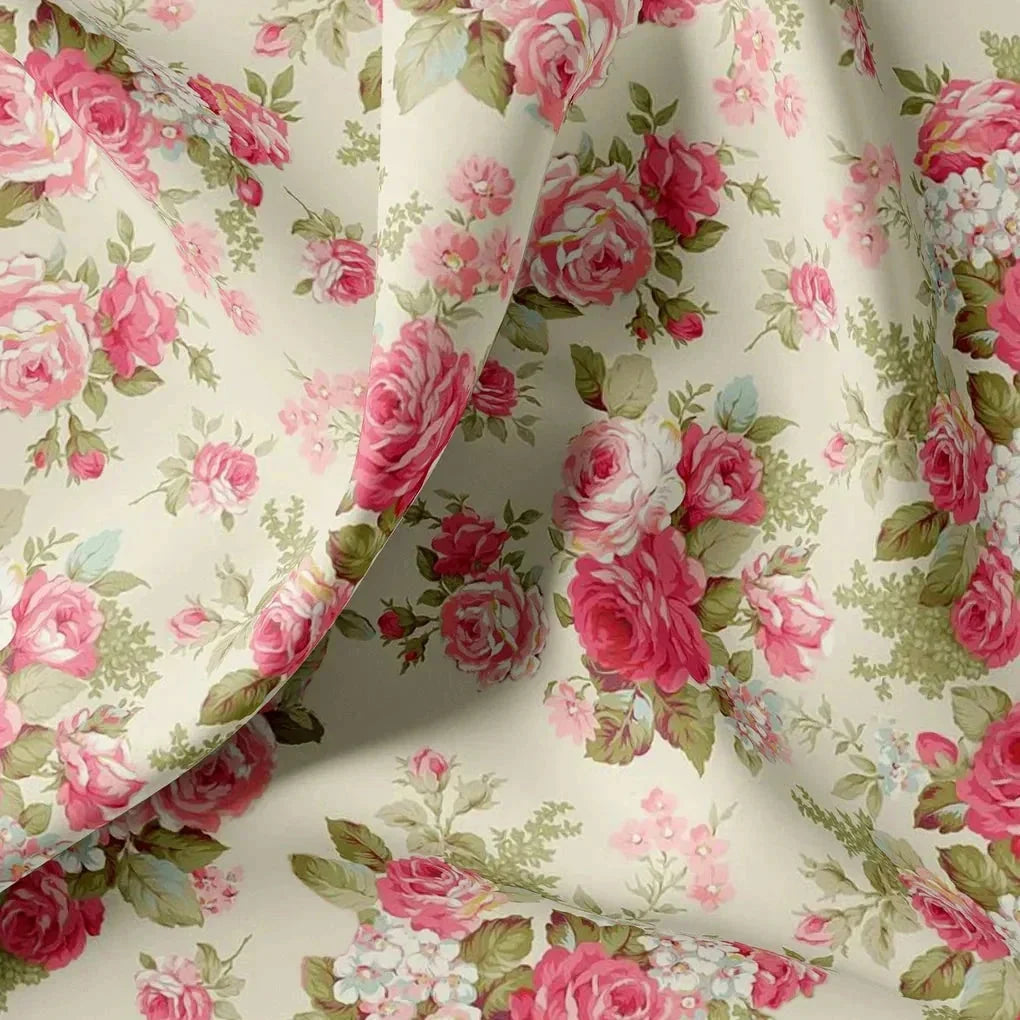 Beautiful Bunch of Roses Digital Printed Fabric – ks 0 ma09113 110 beautiful bunch of roses digital printed fabric 1
