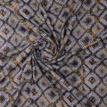 Beautiful Geometric Diamond Cut Glass Digital Printed Fabric - Kora Silk – ks 0 ta0080 110 beautiful geometric diamond cut glass digital printed fabric kora silk 1
