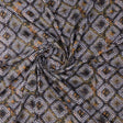 Beautiful Geometric Diamond Cut Glass Digital Printed Fabric - Kora Silk – ks 0 ta0080 110 beautiful geometric diamond cut glass digital printed fabric kora silk 1