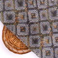 Beautiful Geometric Diamond Cut Glass Digital Printed Fabric - Kora Silk – ks 0 ta0080 110 beautiful geometric diamond cut glass digital printed fabric kora silk 2