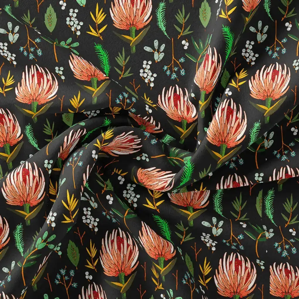 Lovely Lotus Digital Printed Fabric – ks 0 ta01071 110 lovely lotus digital printed fabric 1