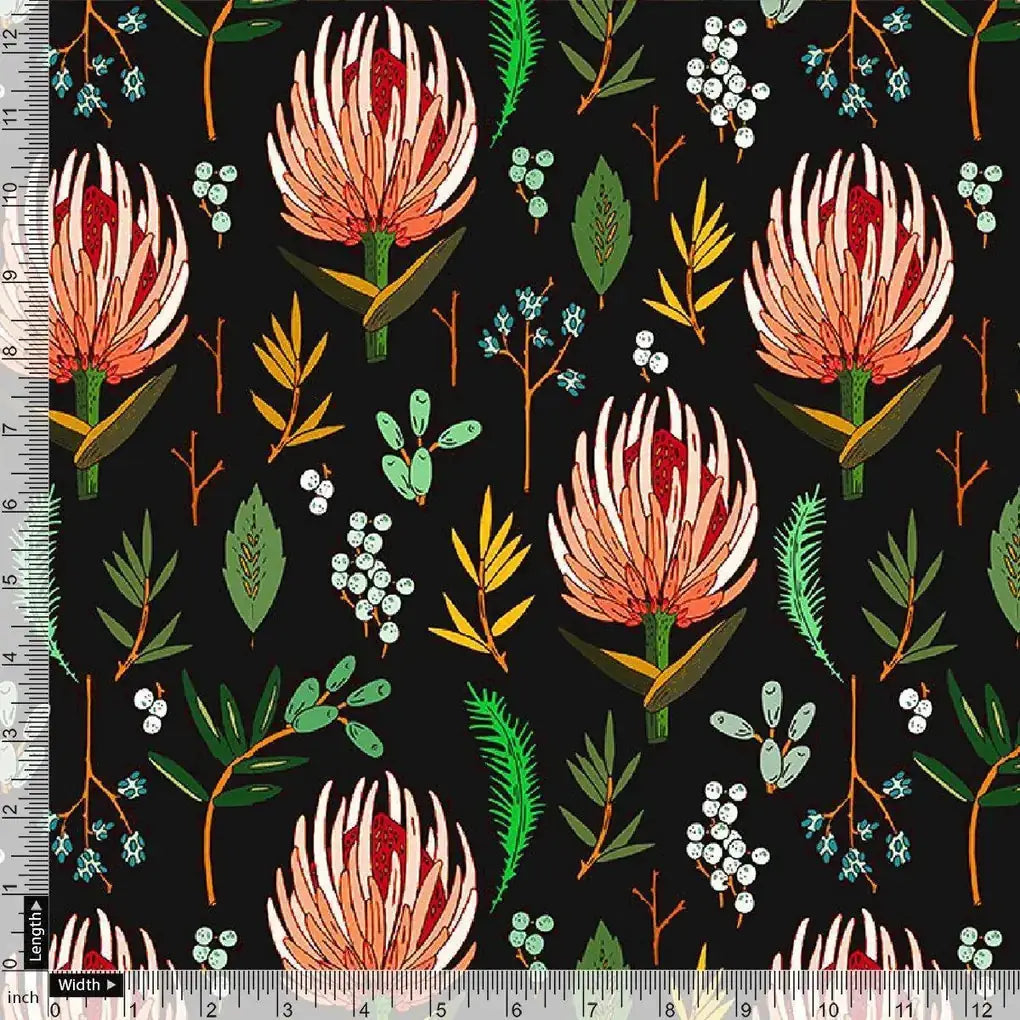 Lovely Lotus Digital Printed Fabric – ks 0 ta01071 110 lovely lotus digital printed fabric 4