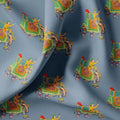 Traditional Elephant Motif Digital Printed Fabric – ks 0 ta01133 110 traditional elephant motif digital printed fabric 3
