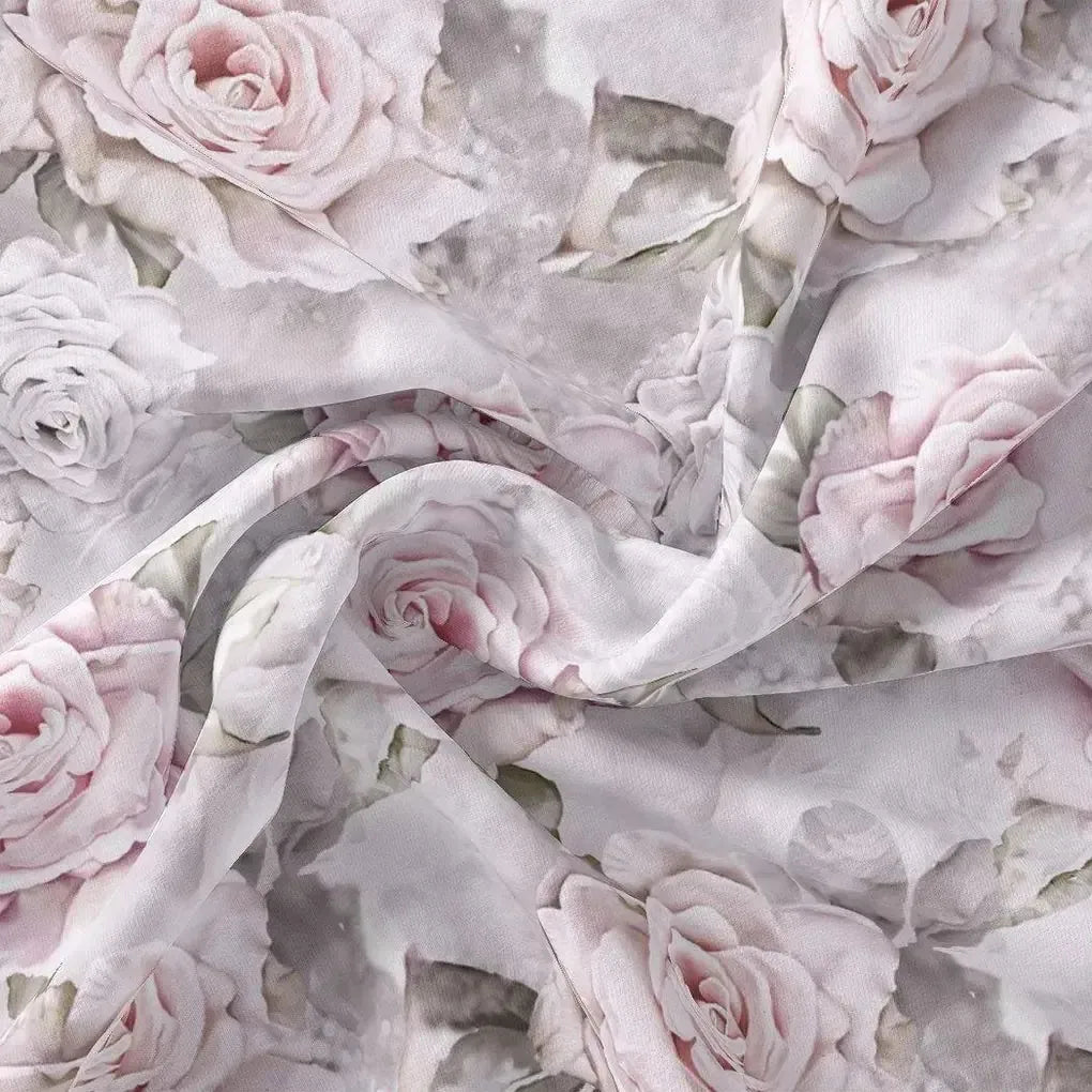 Rosegold Flower Digital Printed Fabric – ks 0 ta01141 110 rosegold flower digital printed fabric 1