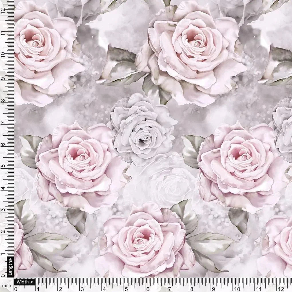 Rosegold Flower Digital Printed Fabric – ks 0 ta01141 110 rosegold flower digital printed fabric 3