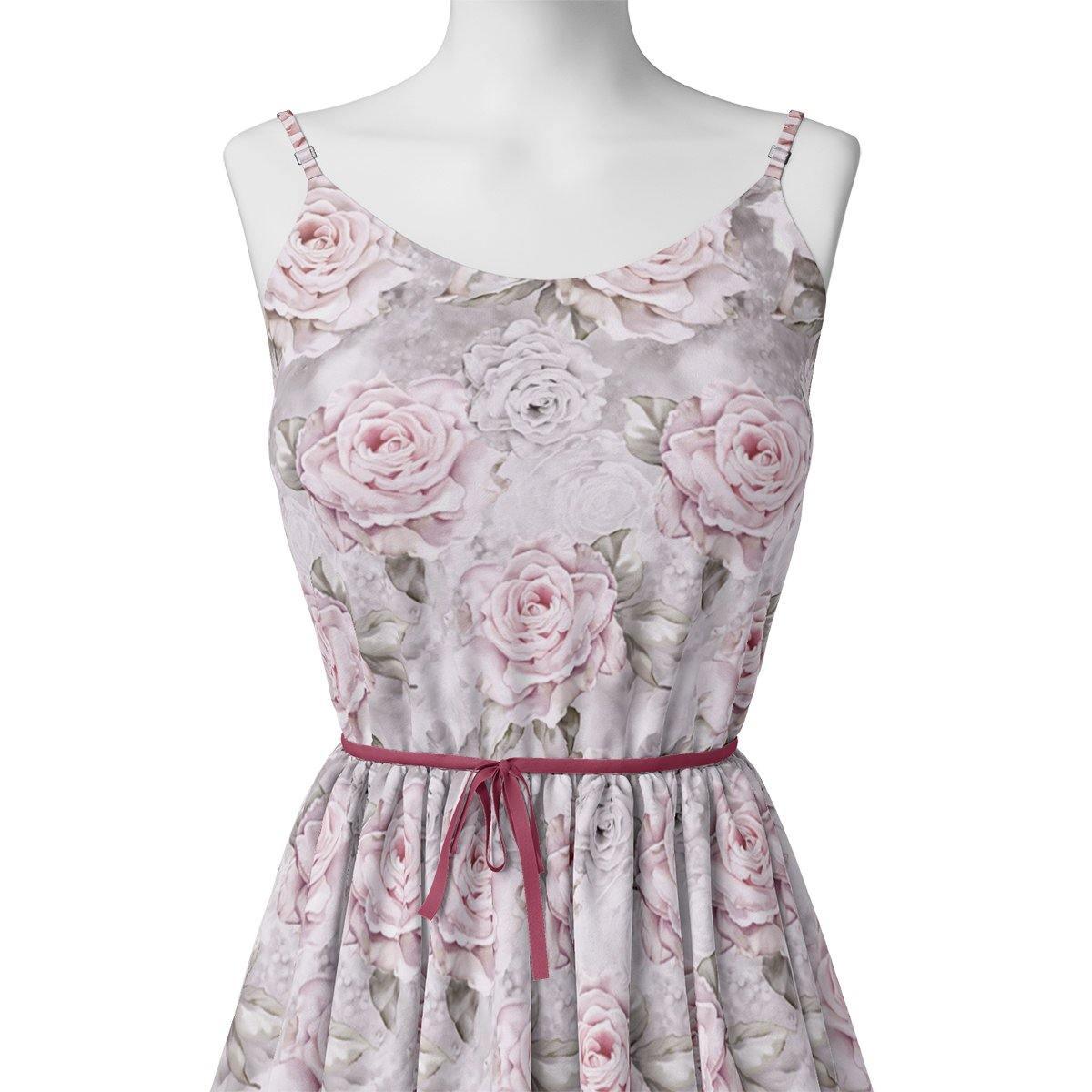 Rosegold Flower Digital Printed Fabric – ks 0 ta01141 110 rosegold flower digital printed fabric 4