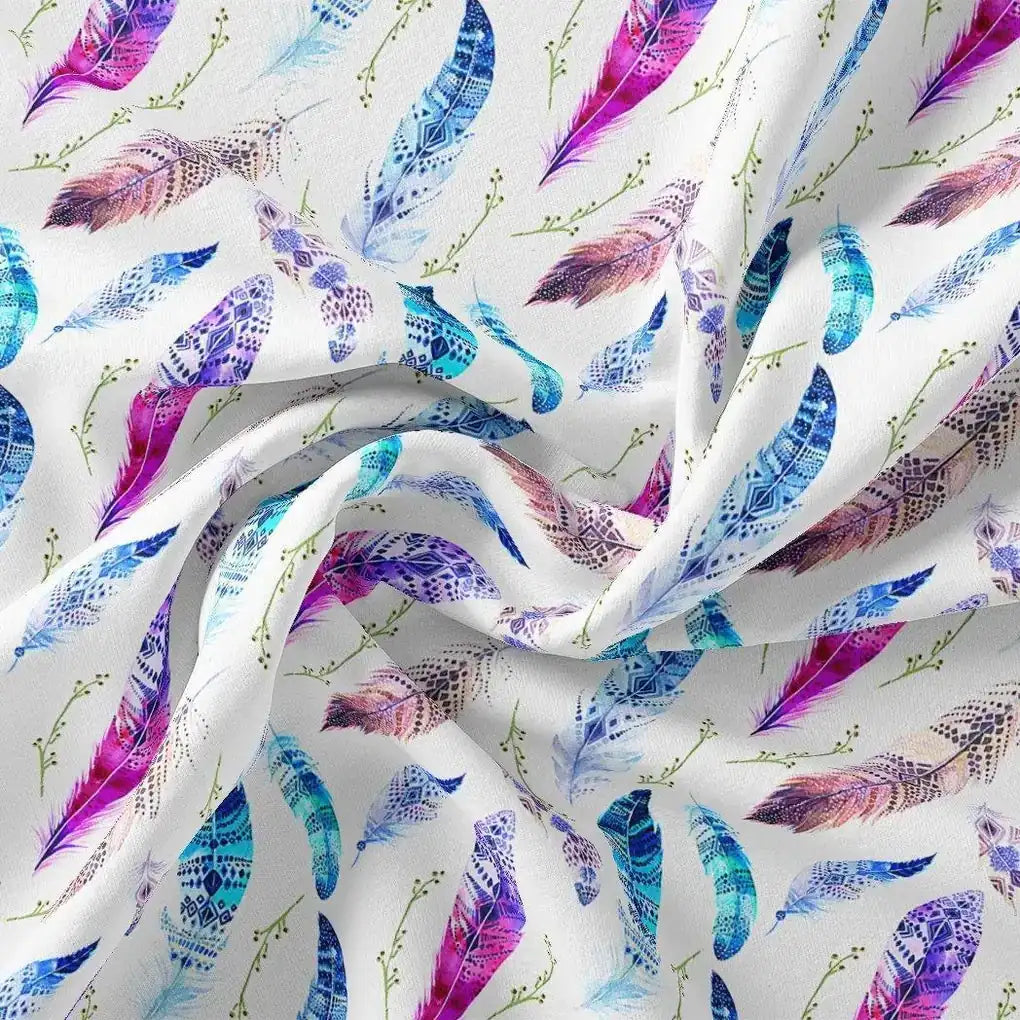 Feathers Digital Printed Fabric – ks 0 ta01149 110 feathers digital printed fabric 1