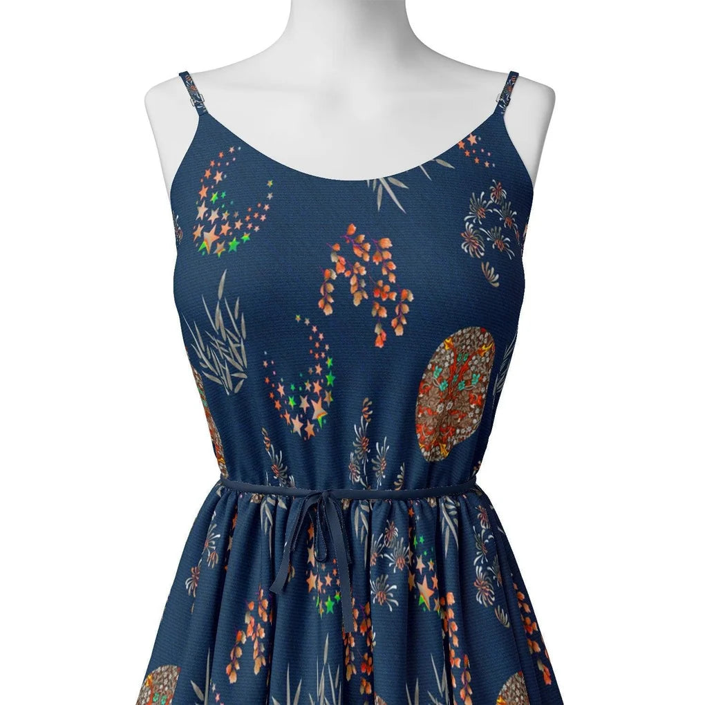 Beautiful Quirky Pattern over Blue Base Digital Printed Fabric – ks 0 ta01266 110 beautiful quirky pattern over blue base digital printed fabric 2