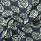 Seamless Rounded Suzani Art Digital Printed Fabric - Kora Silk – ks 0 ta0136 110 seamless rounded suzani art digital printed fabric kora silk 1