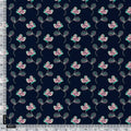 Flowers Floating over Blue Base Digital Printed Fabric – ks 0 ta03001 110 flowers floating over blue base digital printed fabric 4