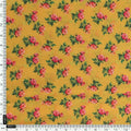 Pink Tiny Flower With Yellow Digital Printed Fabric - Kora Silk – ks 0 ta05637 110 pink tiny flower with yellow digital printed fabric kora silk 4